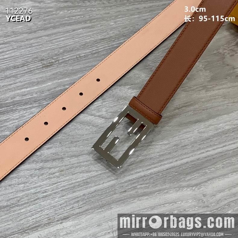 Fendi Belt 30mmX95-115cm 8L06