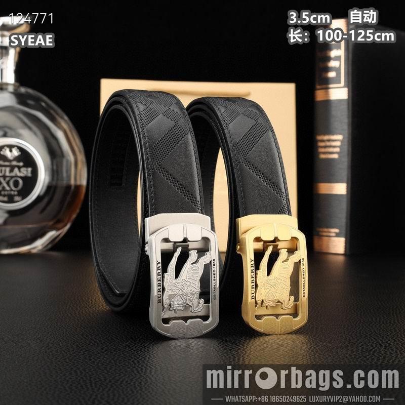 Burberry belt 35mmX100-125cm 8L73