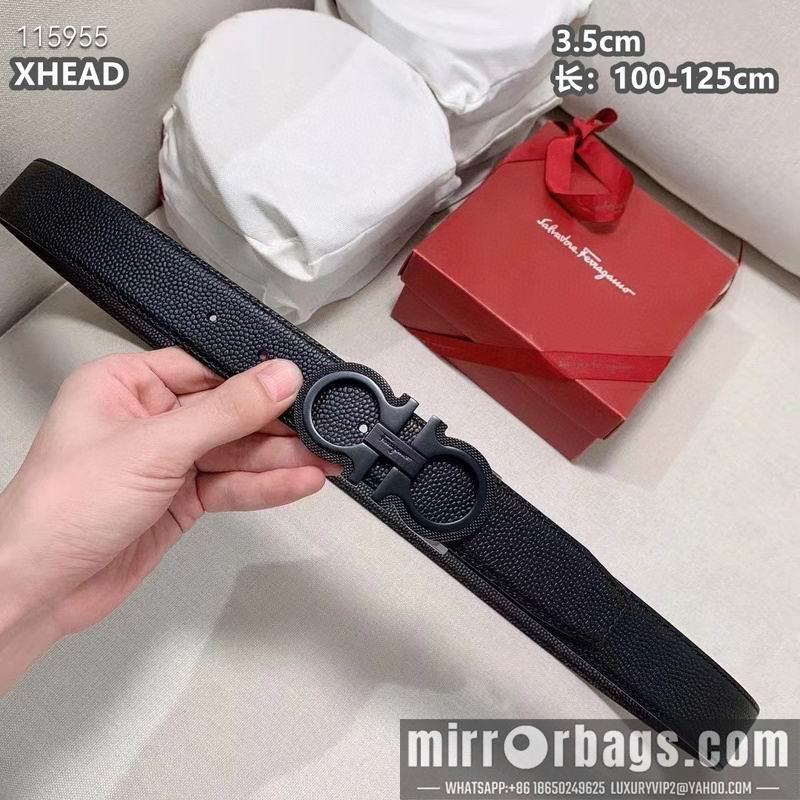 Ferragamo belt 35mmX100-125cm 8L41