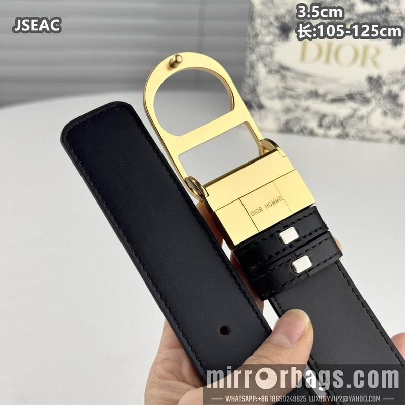 Dior belt 35mmX105-125cm 8L35