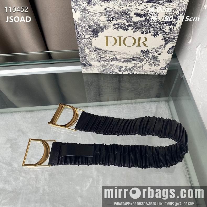 Dior Belt 40mmX90-115cm 8L02