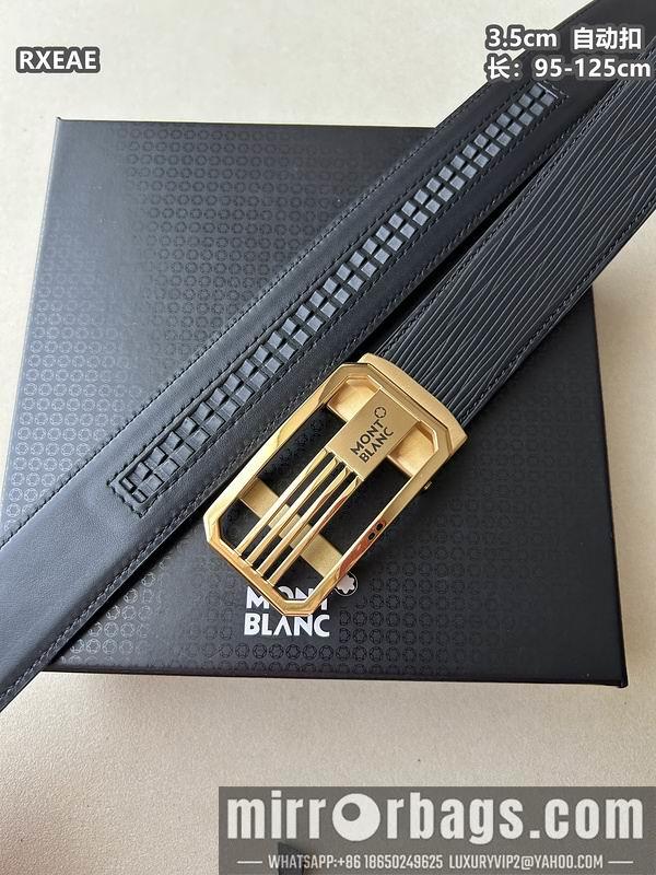 Montlanc belt 35mmX100-125cm 8L77