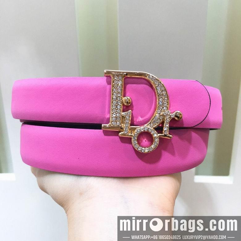Dior Belt 25mmX95-110cm 7d01