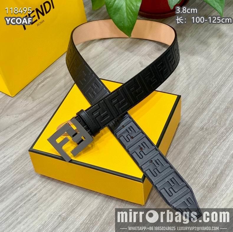 Fendi belt 38mmX100-125cm 8L02