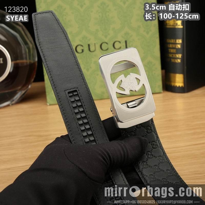 Gucci belt 35mmX100-125cm 8L48