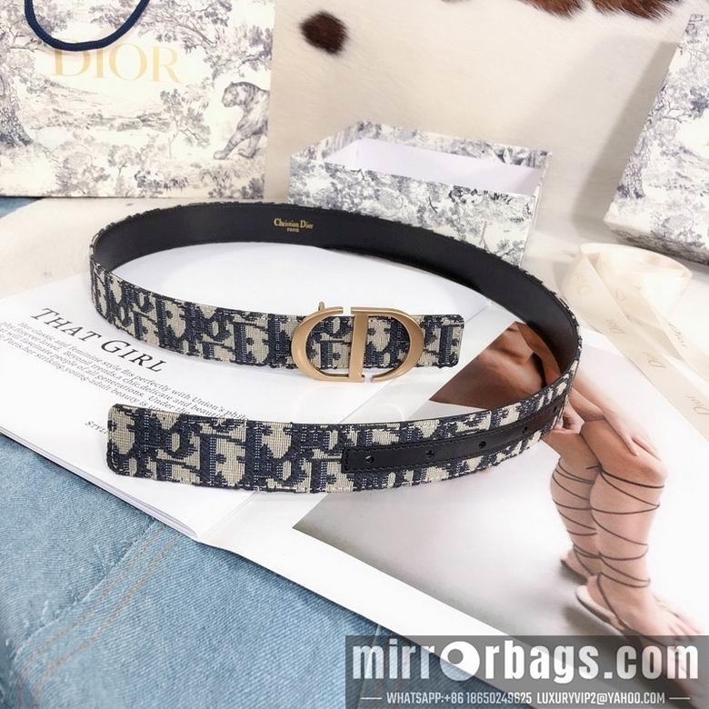 Dior Belt 30mmX95-110cm 7d03