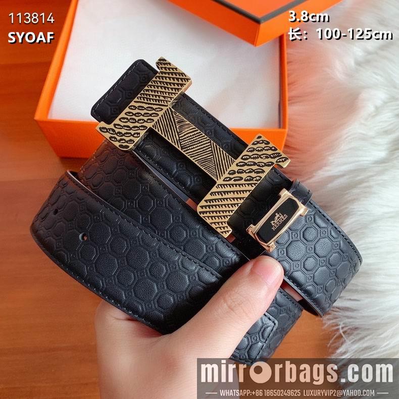 Hermes belt 38mmX100-125cm 8L082510