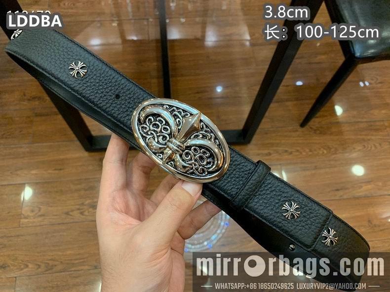 Chrome Hearts belt 38mmX100-125cm 8L09
