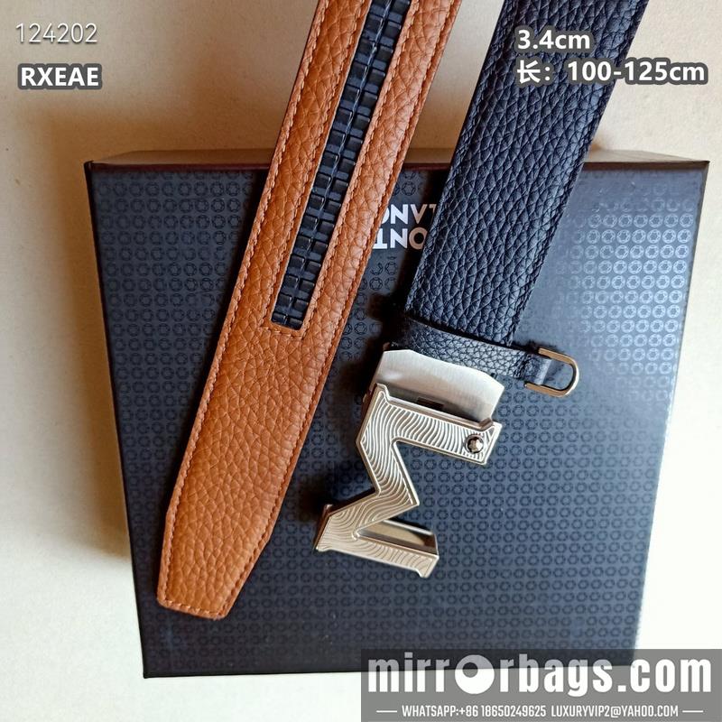 Montlanc belt 34mmX100-125cm 8L13