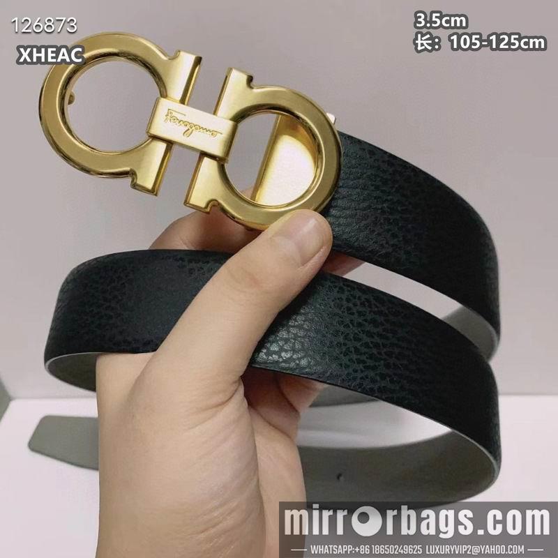 Ferragamo belt 35mmX105-125cm 8L106