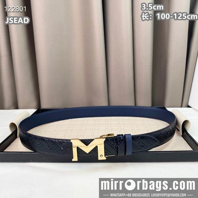 Montblanc belt 35mmX100-125cm 8L25