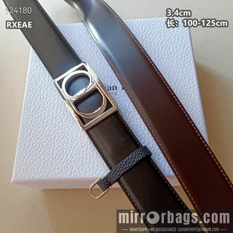 Dior belt 34mmX100-125cm 8L05