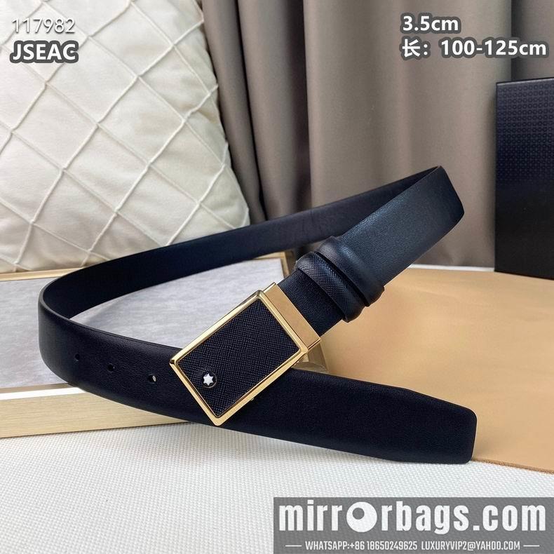 Montblanc belt 35mmX100-125cm 8L10