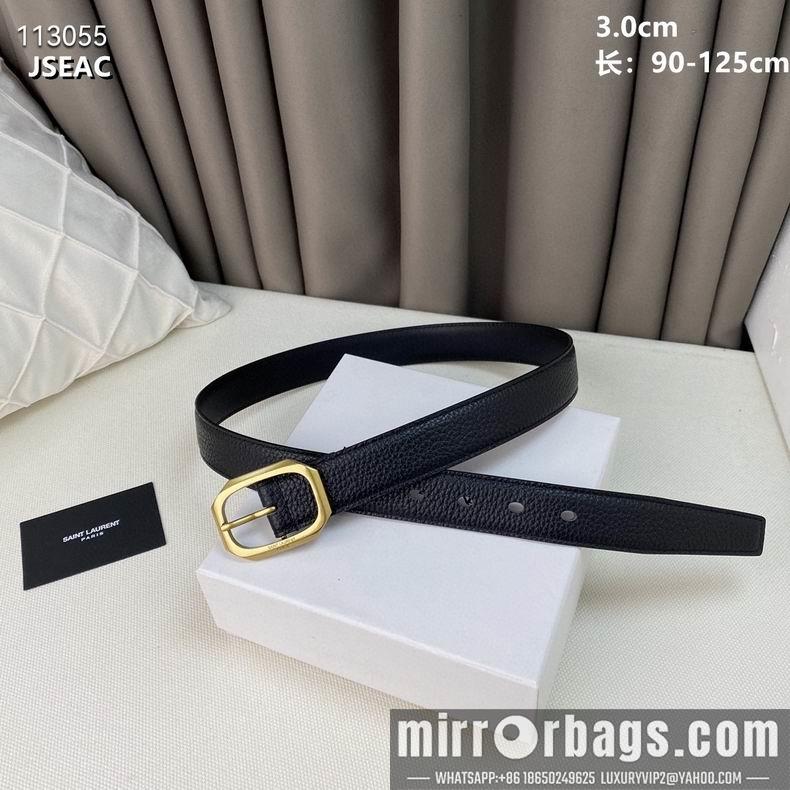 YSL belt 30mmX90-125cm 8L01