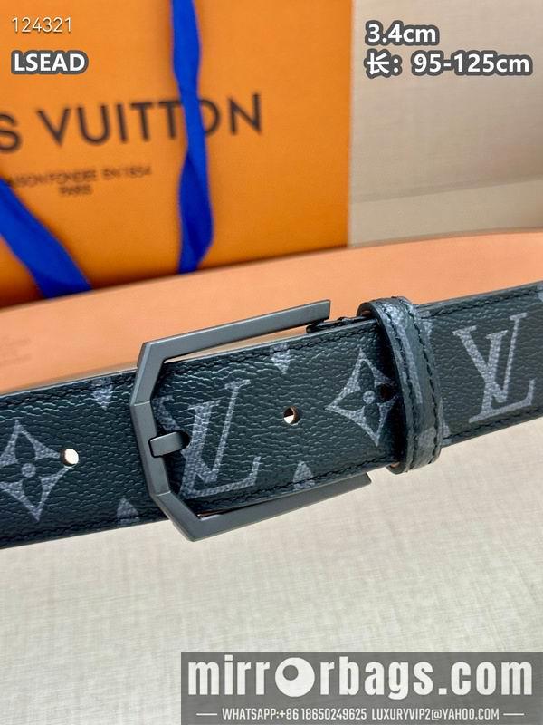 LV belt 34mmX95-125cm 8L23