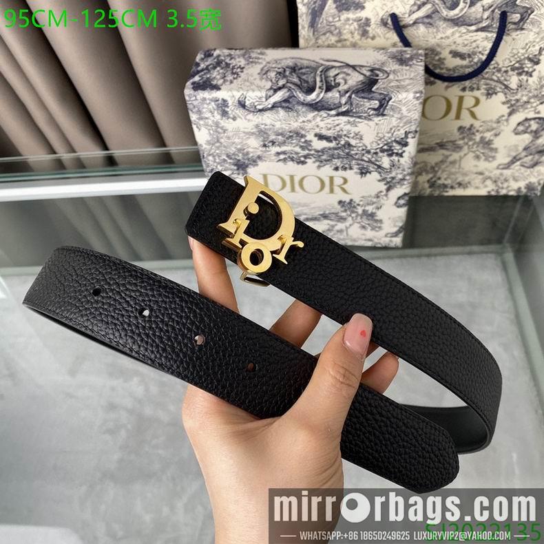 Dior belt 35mmX95-125cm 7D16