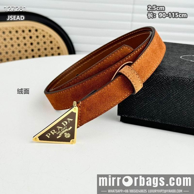 Prada belt 25mmX90-115cm 8L02