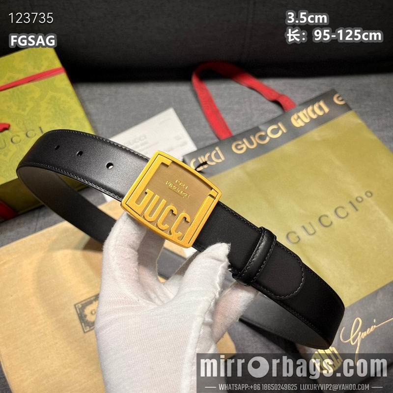 Gucci belt 35mmX95-125cm 8L09