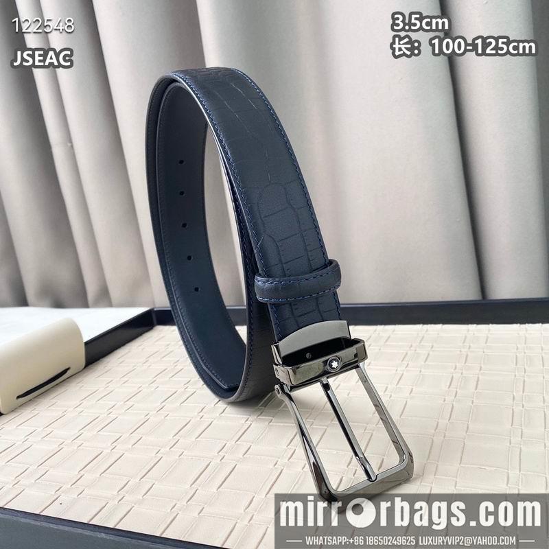Montblanc belt 35mmX100-125cm 8L21