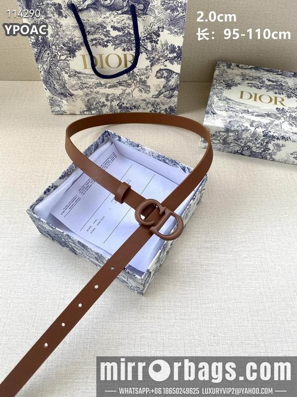 Dior Belt 20mmX95-110cm 8L17