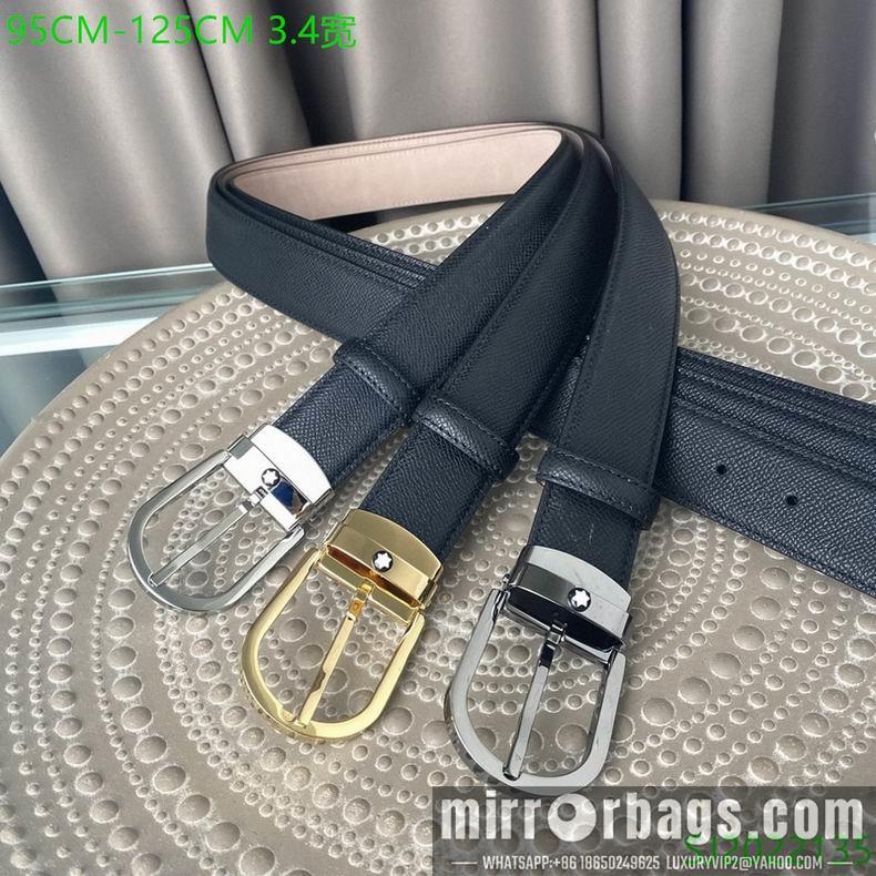 Montblanc Belt 34mmX95-125CM 7D35