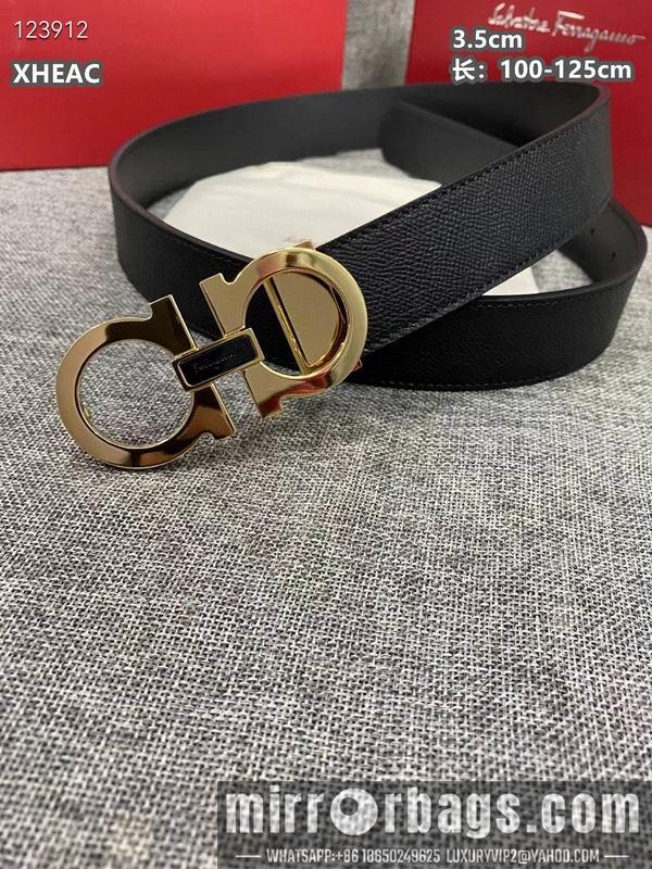 Ferragamo belt 35mmX100-125cm 8L55