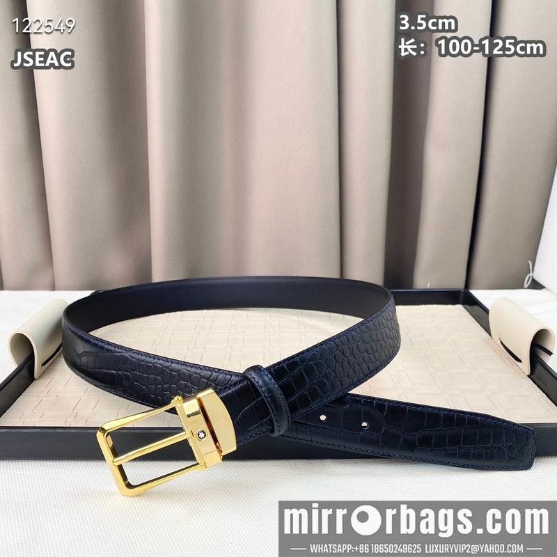 Montblanc belt 35mmX100-125cm 8L21