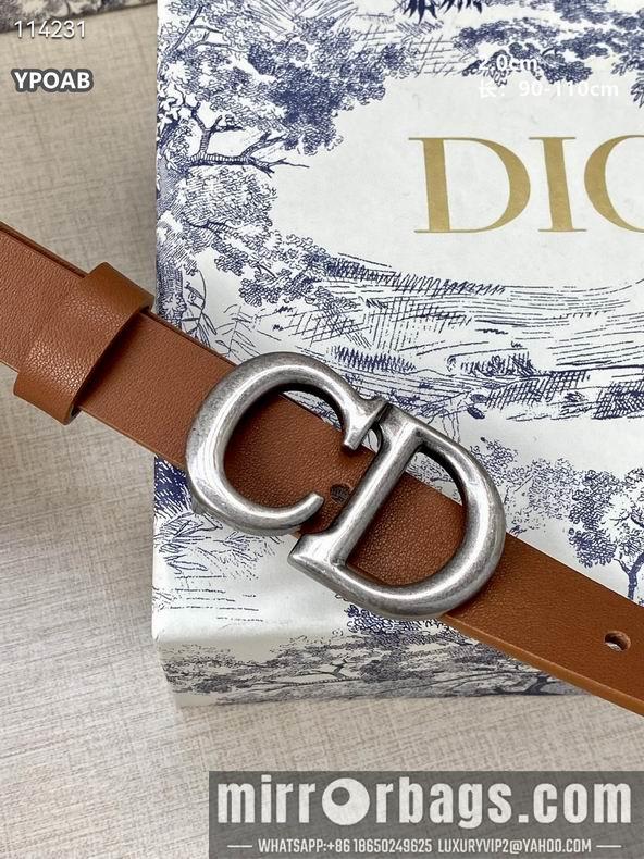 Dior Belt 20mmX90-110cm 8L03