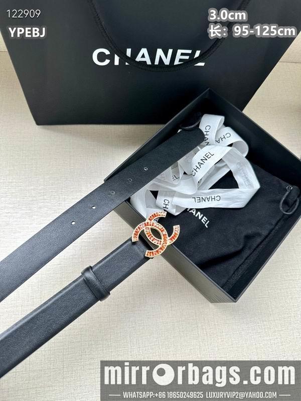 Chanel belt 30mmX95-125cm 8L26