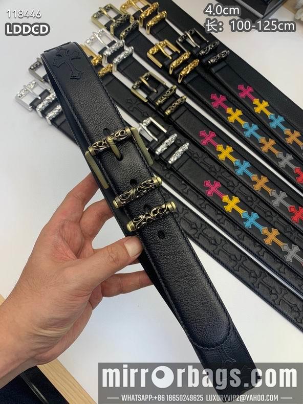 Chrome Hearts belt 38mmX100-125cm 8L25