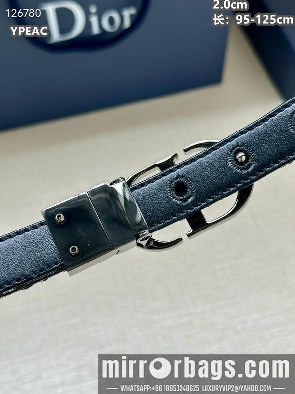 Dior belt 20mmX95-125cm 8L22