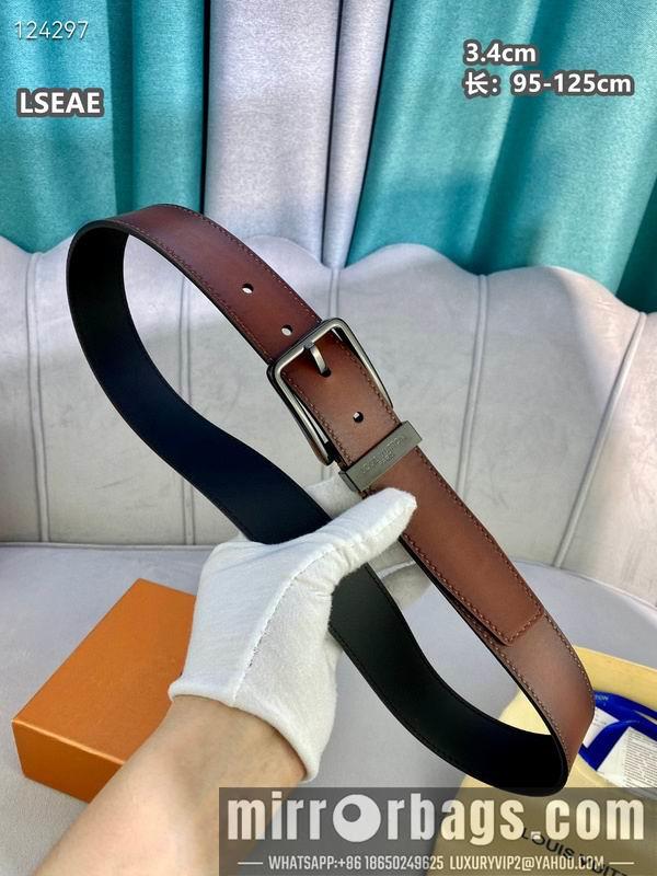 LV belt 34mmX95-125cm 8L26