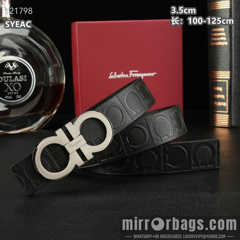 Ferragamo belt 35mmX100-125cm 8L75