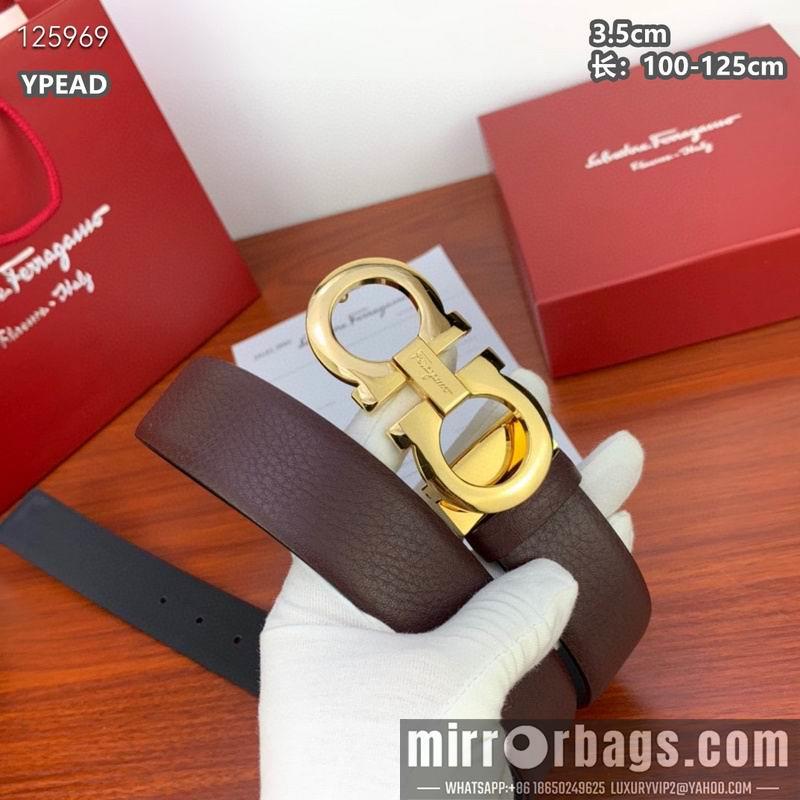 Ferragamo belt 35mmX100-125cm 8L21