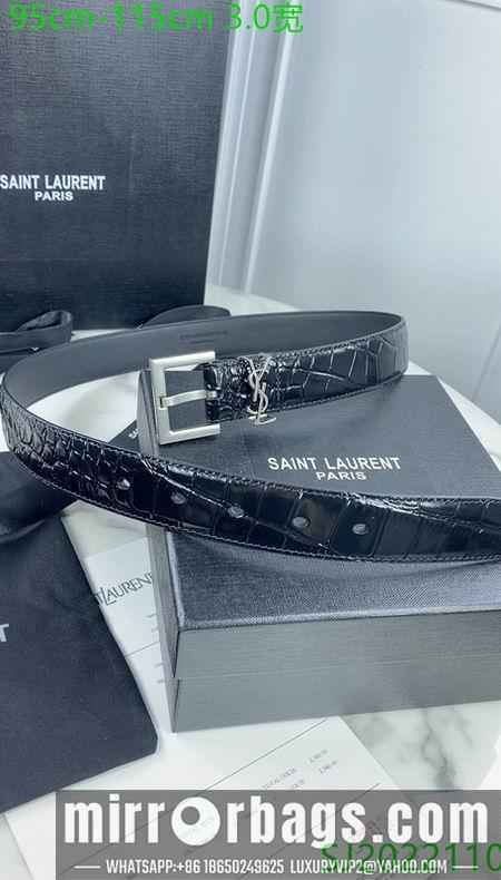 YSL belt 30mmX95-115cm 7D01