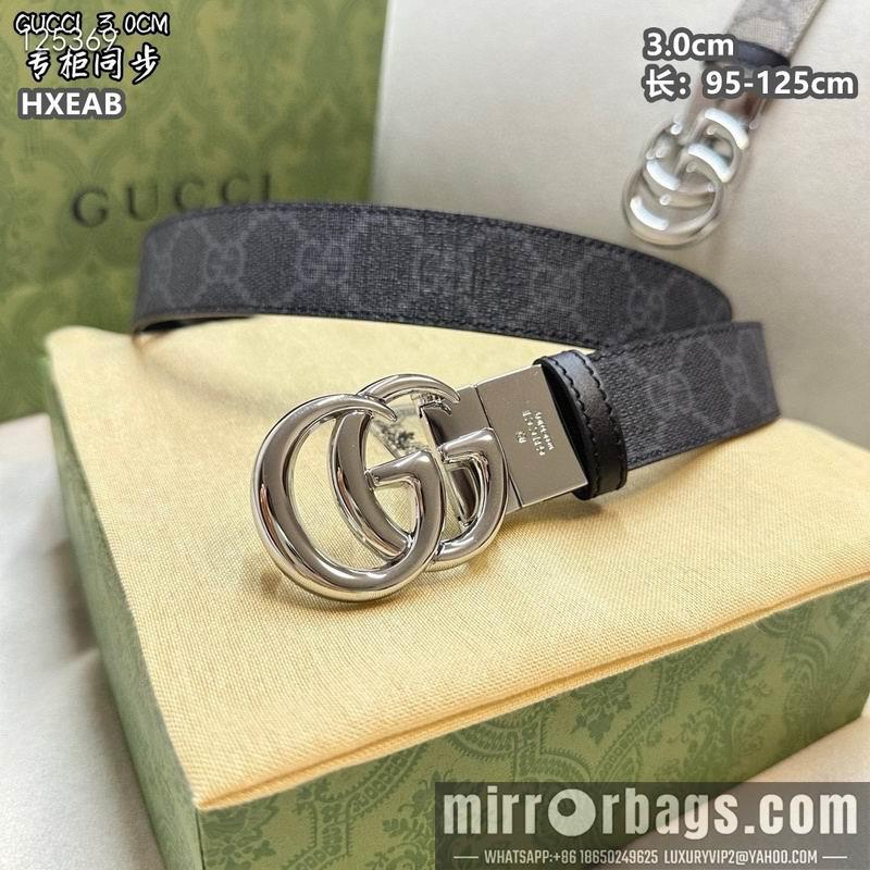 Gucci belt 30mmX95-125cm 8L22