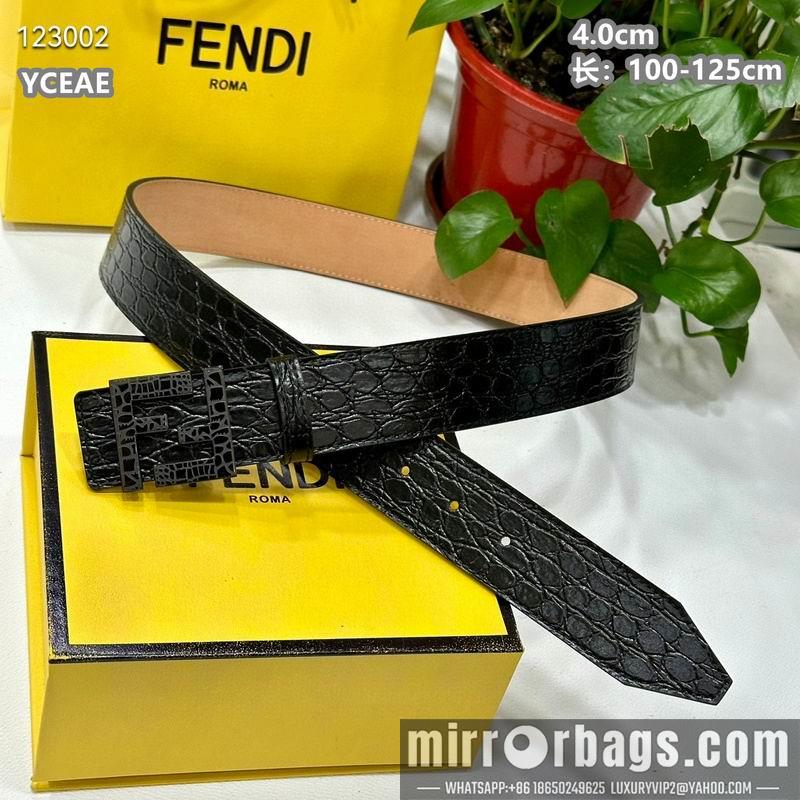 Fendi belt 40mmX100-125cm 8L78