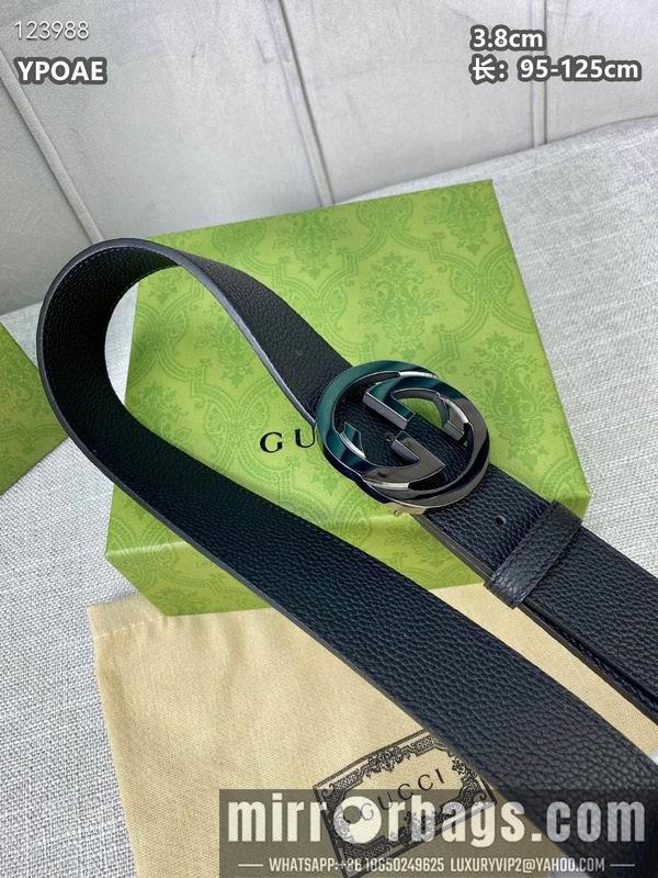 Gucci belt 38mmX95-125cm 8L10
