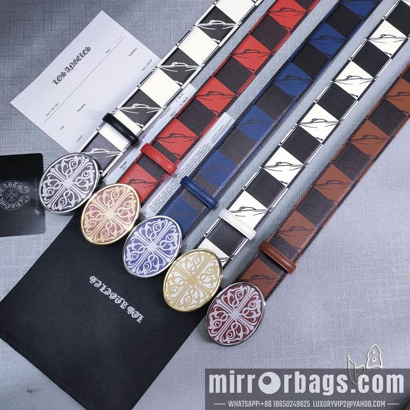 Chrome Hearts belt 38mmX80-125cm lb082004
