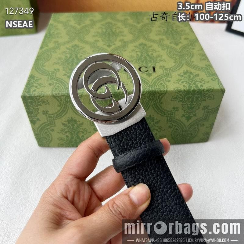 Gucci belt 35mmX100-125cm 8L78
