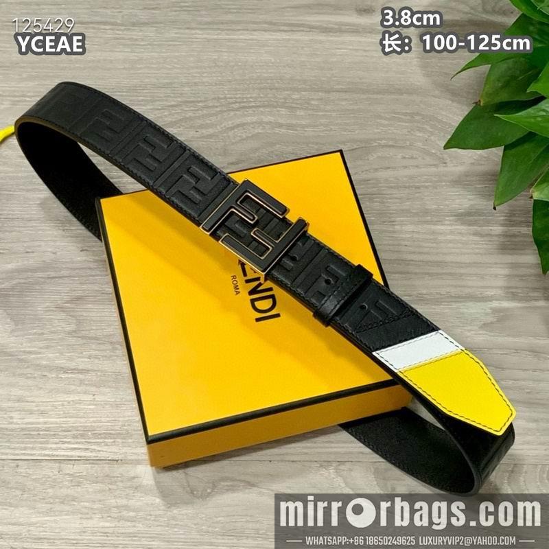 Fendi belt 38mmX100-125cm 8L16