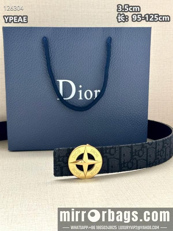Dior belt 35mmX95-125cm 8L19