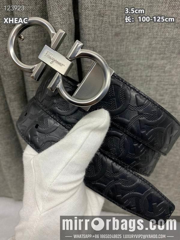Ferragamo belt 35mmX100-125cm 8L46