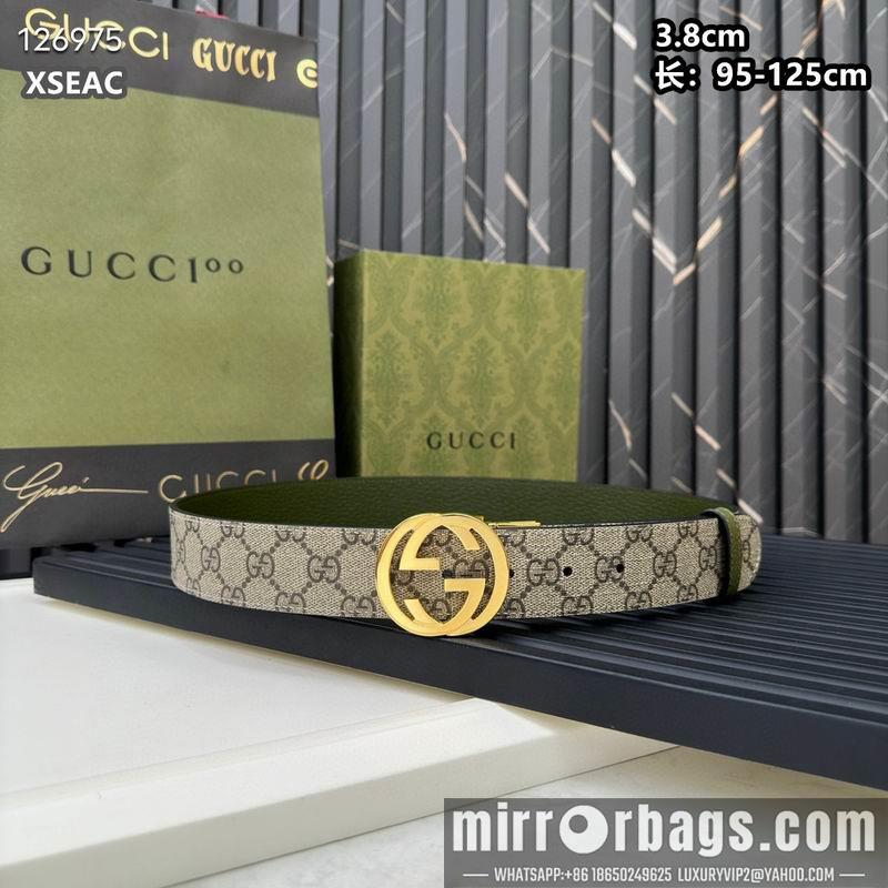 Gucci belt 38mmX95-125cm 8L39