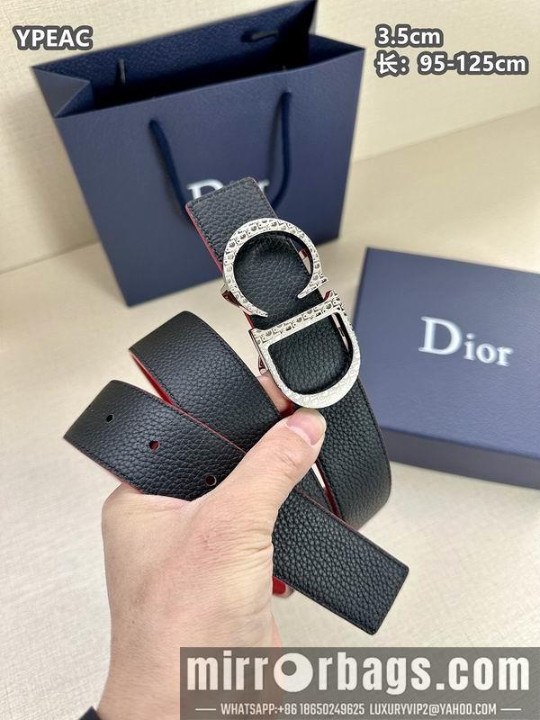 Dior belt 35mmX95-125cm 8L37