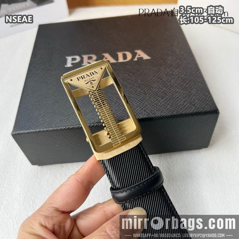 Prada belt 35mmX105-125cm 8L63