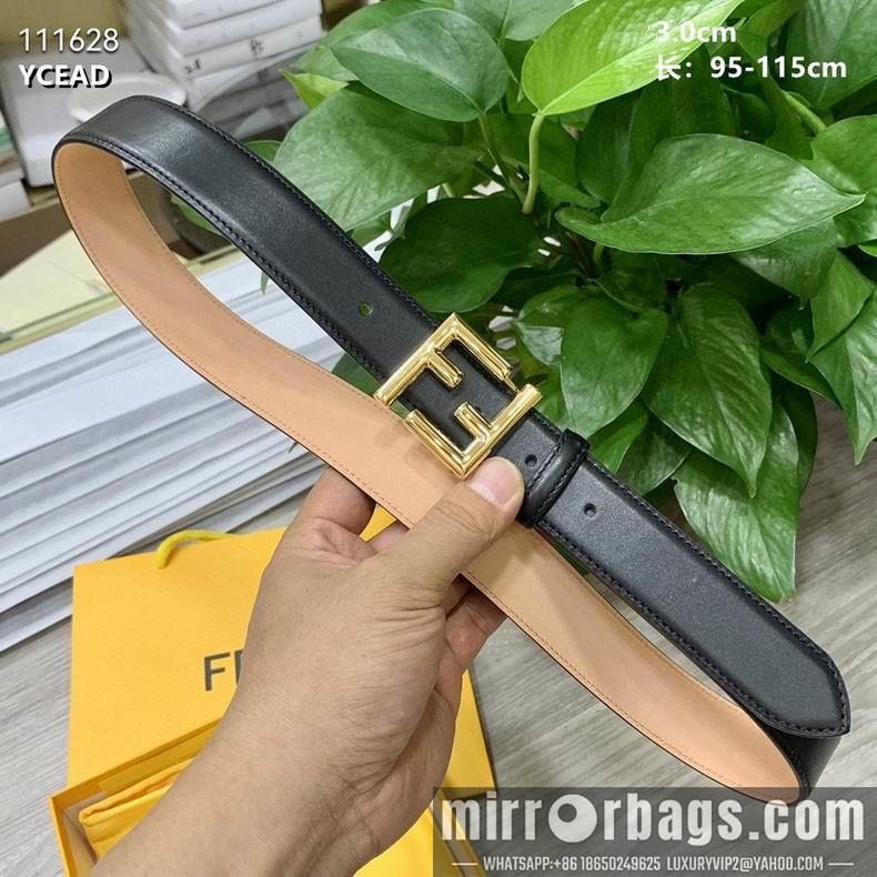 Fendi Belt 30mmX95-115cm 8L04