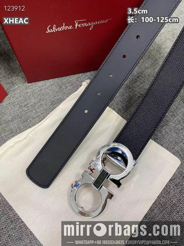 Ferragamo belt 35mmX100-125cm 8L55