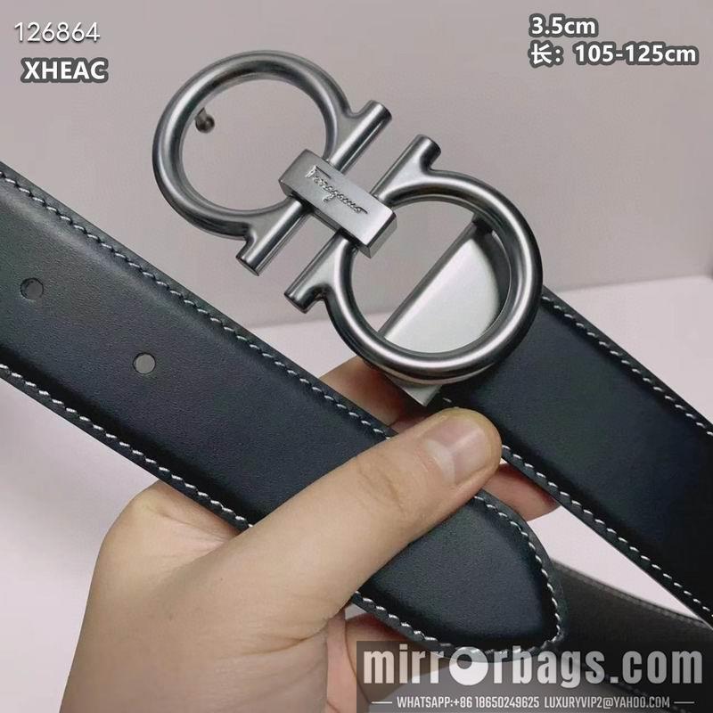 Ferragamo belt 35mmX105-125cm 8L102