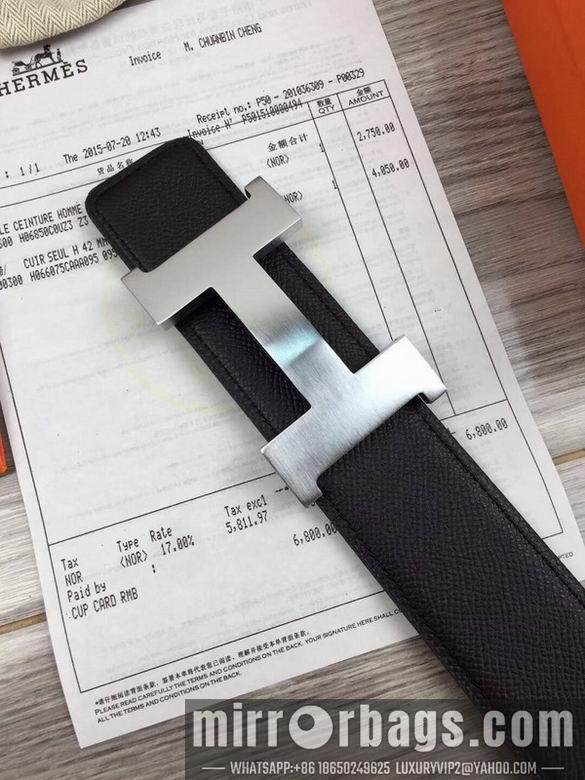 Hermes Belt 38mmX100-125cm 7D20